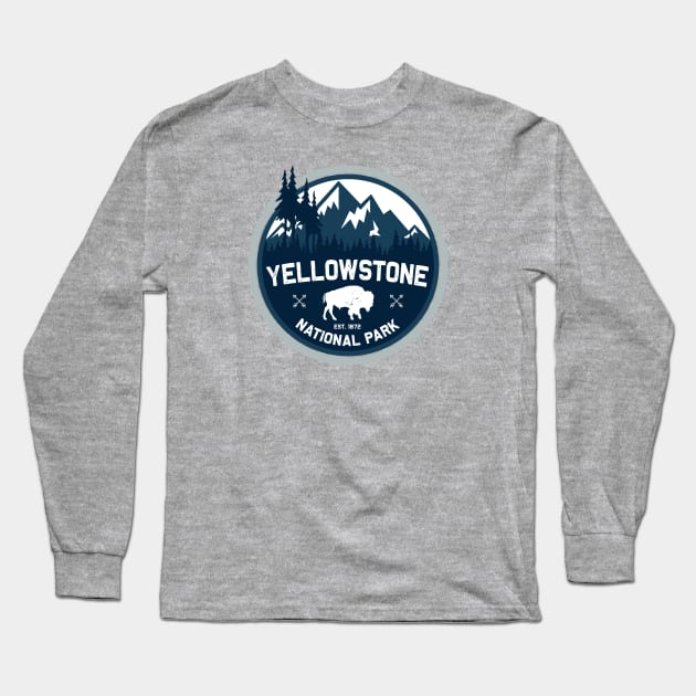 YELLOWSTONE Long Sleeve T-Shirt by Daydream Shop